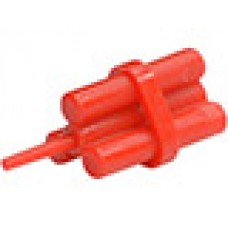 Part 64728 Red Minifig, Utensil Dynamite Sticks Bundle 